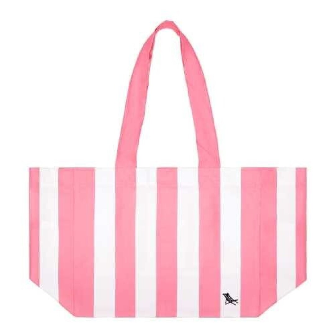BOLSA DE PLAYA DOCK & BAY ROSA PASTEL 39x19cm.