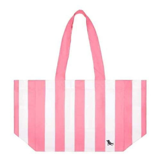 BOLSA DE PLAYA DOCK & BAY ROSA PASTEL 39x19cm.