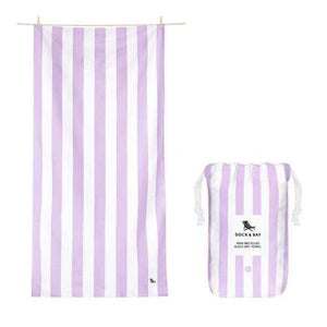 TOALLA DOCK & BAY CABANA LOMBOK LILA XL (2.00x0.90)