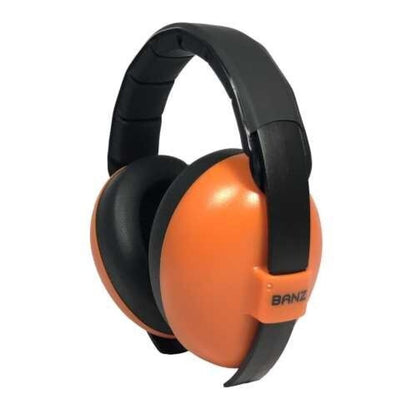 CASCOS BANZ ANTI RUIDO NARANJA BABY