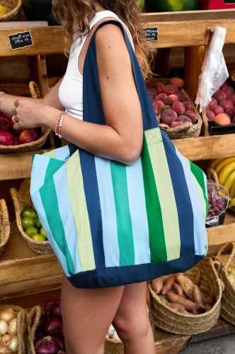 BOLSA DE PLAYA DOCK & BAY COOL LAGOON 39x19cm