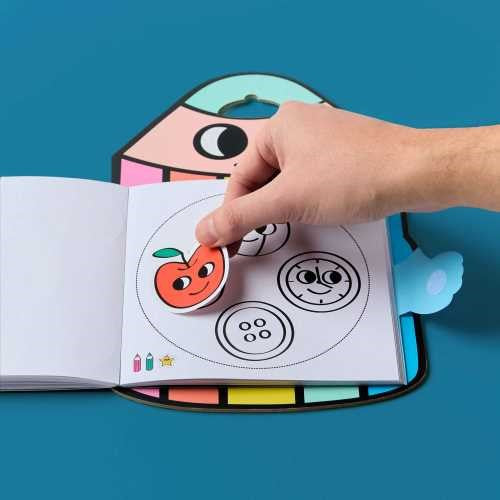 LIBRO STICKERS MONTESSORY FORMAS GEOMÉTRICAS