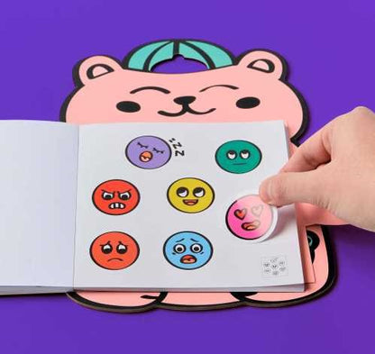LIBRO STICKERS MONTESSORY EMOCIONES