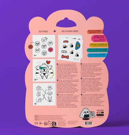 LIBRO STICKERS MONTESSORY EMOCIONES