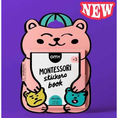 LIBRO STICKERS MONTESSORY EMOCIONES