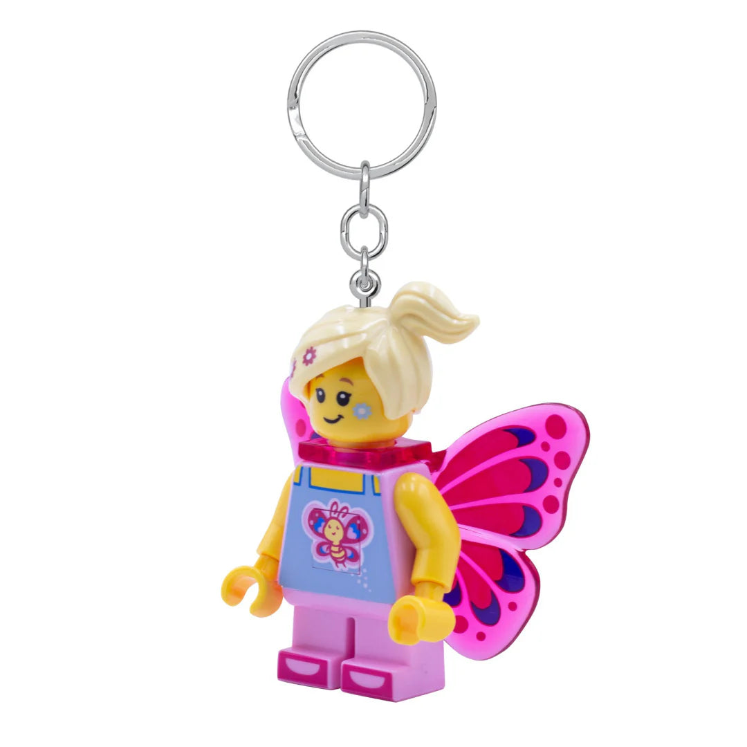 Llavero con linterna de mariposa LEGO®