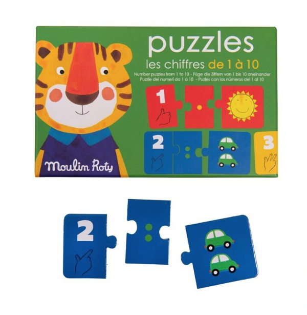 Puzzle números (30 piezas) Popipop
