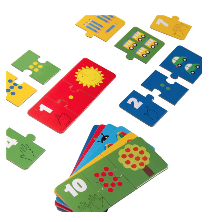 Puzzle números (30 piezas) Popipop