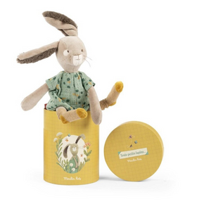 Muñeco conejo salvia (en caja) Petits Lapins