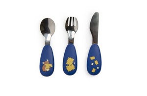 Set de cubiertos silicona P&P