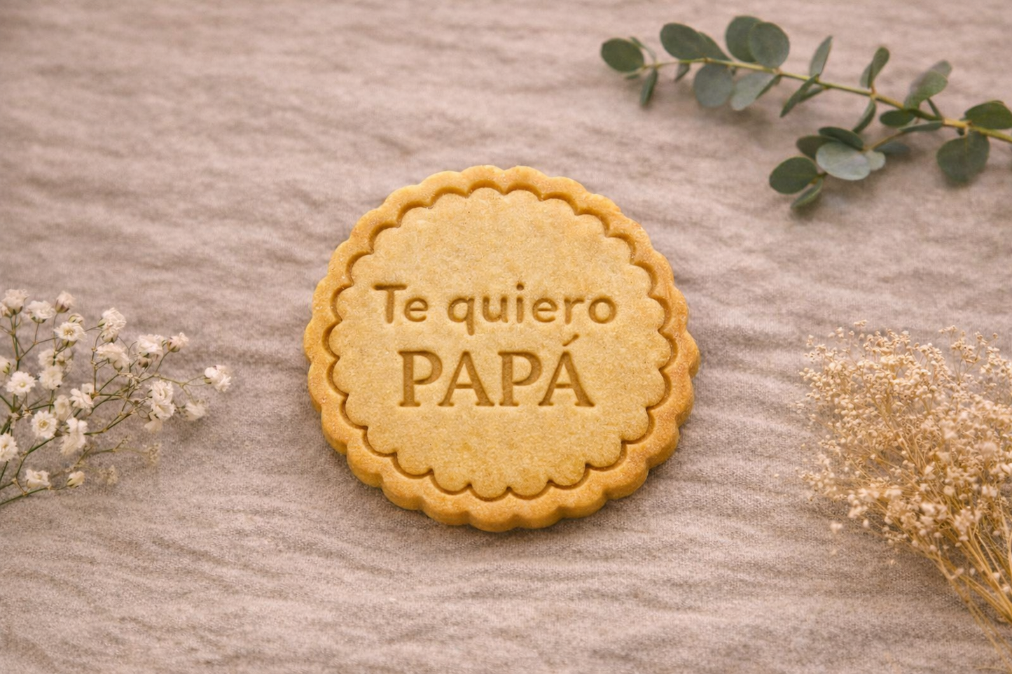 Molde Galletas "Te Quiero Papá"
