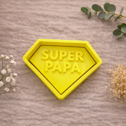 Molde Galletas "Super Papa"