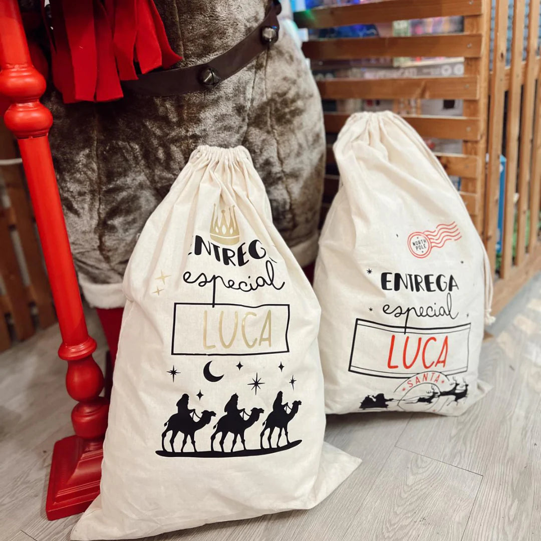 Saco Personalizado Navidad