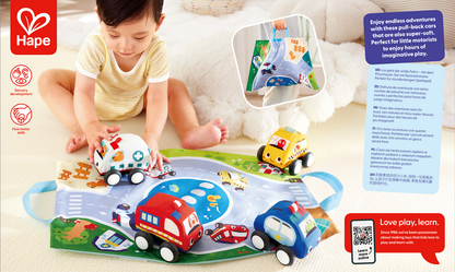 Set de Coches de Peluche