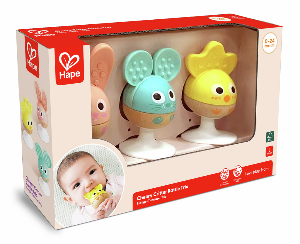 Set de Sonajero y Mordedor