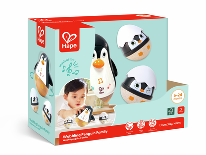 Wobbling Penguin Family
