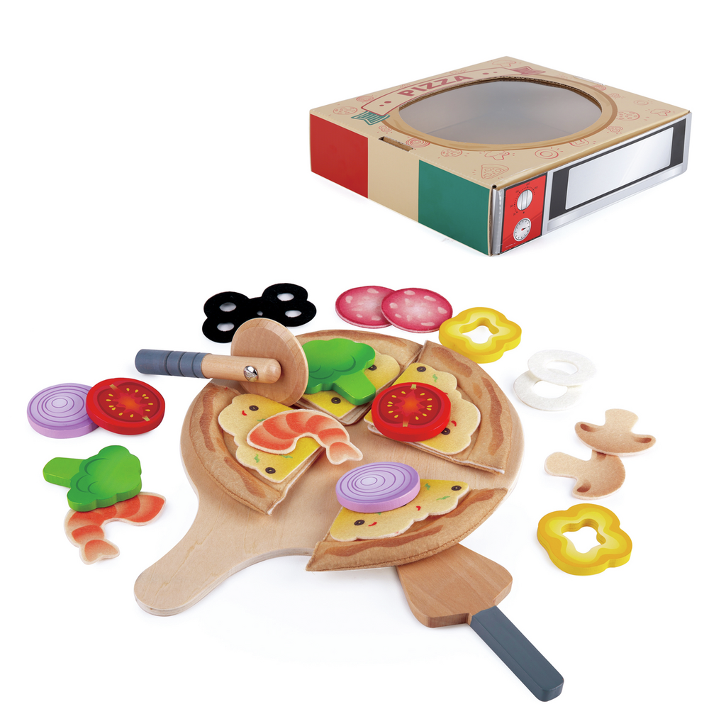 Set de Pizza con Ingredientes
