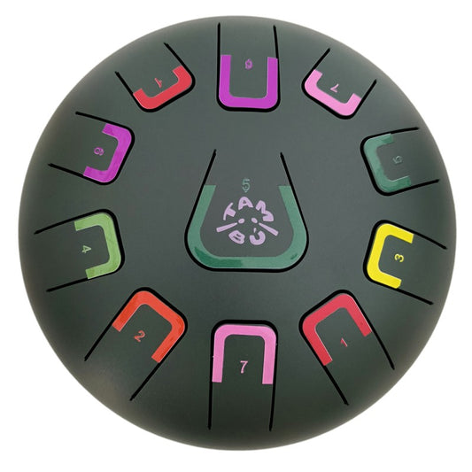 Tambú 8" 11notas - Verde Jungla mate