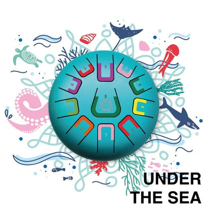 Tambú 8" 11notas - Turquesa Mate