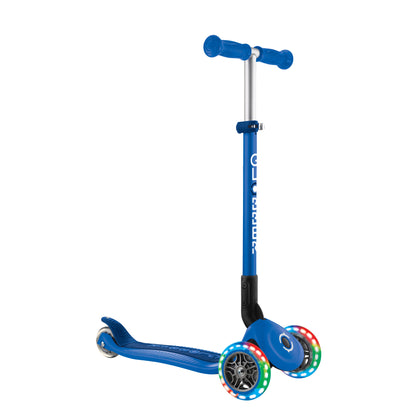 Patinete Globber Luces Azul Marino
