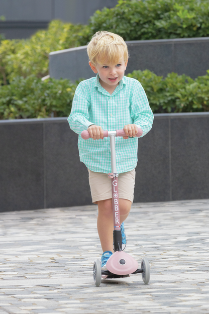 Patinete Globber Luces Junior Cereza