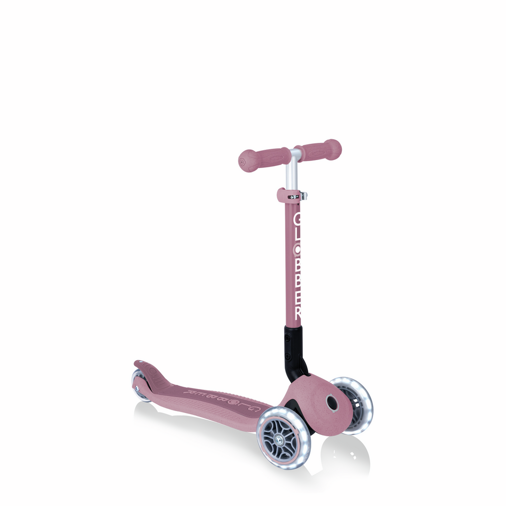 Patinete Globber Luces Junior Cereza