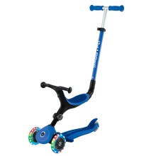 Cargar imagen en el visor de la galería, Patinete Globber Go up Actives Luces Azul Marino
