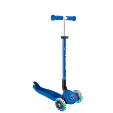 Cargar imagen en el visor de la galería, Patinete Globber Go up Actives Luces Azul Marino
