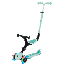 Cargar imagen en el visor de la galería, Patinete Globber Go up Actives Luces Menta
