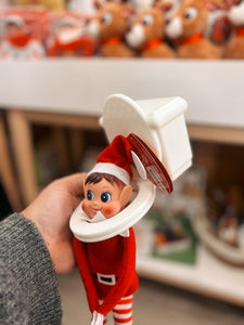 WC en miniatura para elfo travieso
