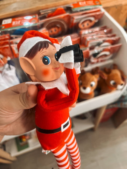 Mini prismáticos para elfo travieso