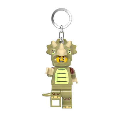 Llavero con linterna LEGO® – Triceratops