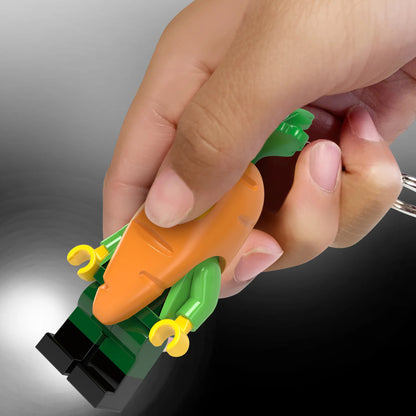 Llavero con linterna LEGO® – Zanahoria