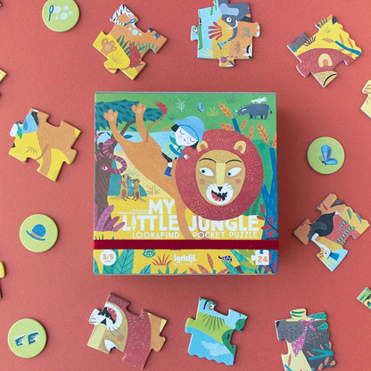 MY LITTLE JUNGLE POCKET PUZZLE
