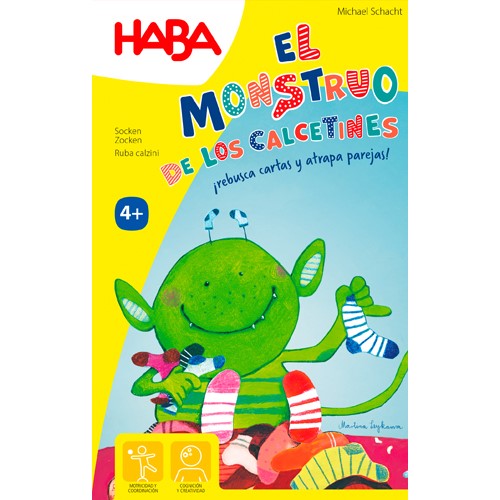 El Monstruo de los Calcetines - El Juego de Cartas