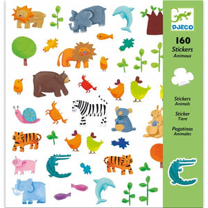 Pegatinas: animales (160)