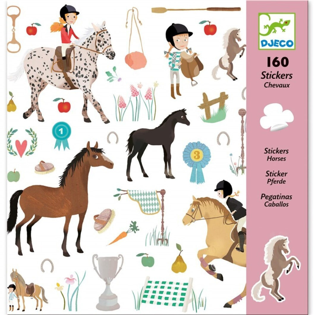 Pegatinas: caballos