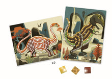 Cargar imagen en el visor de la galería, Mosaico por pegatinas: dinosaurios
