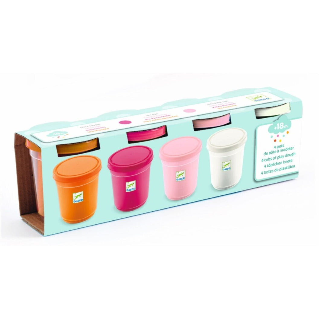 Plastilina Sweet: 4 botes