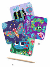 Cargar imagen en el visor de la galería, Tarjetas para rascar: bichos
