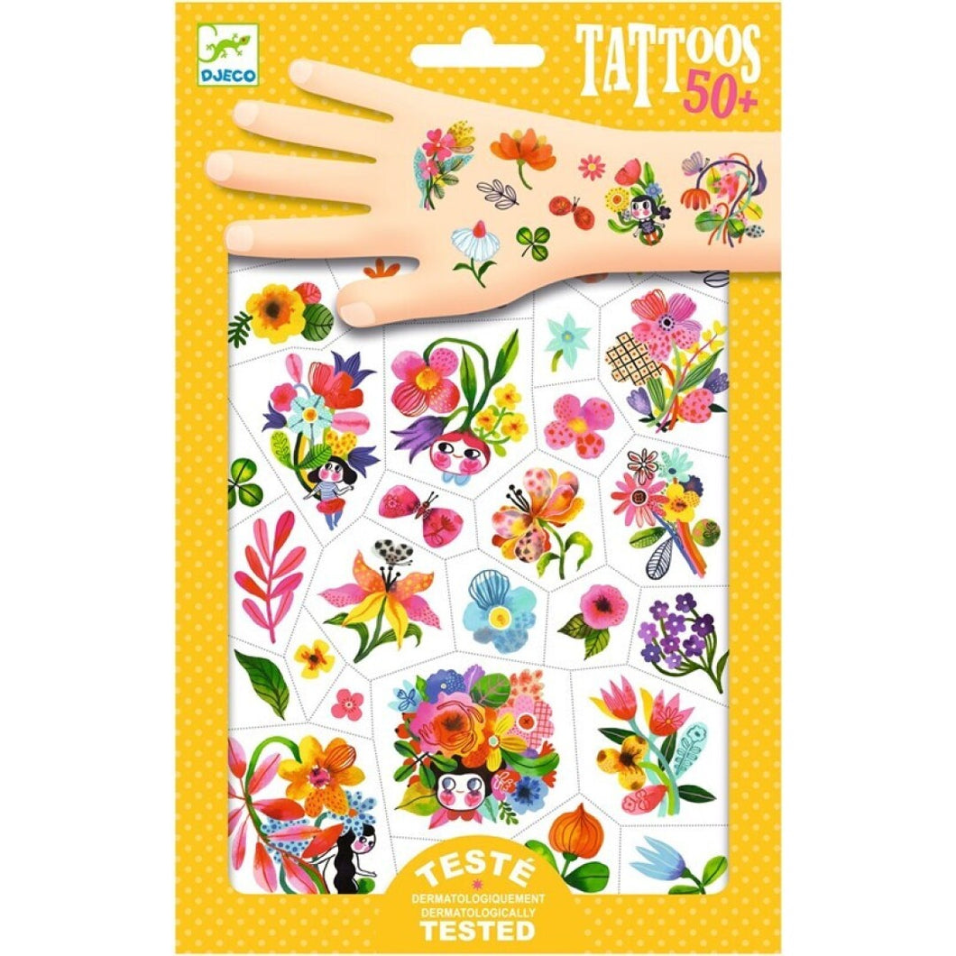 Tatuajes temporales Flor de agua