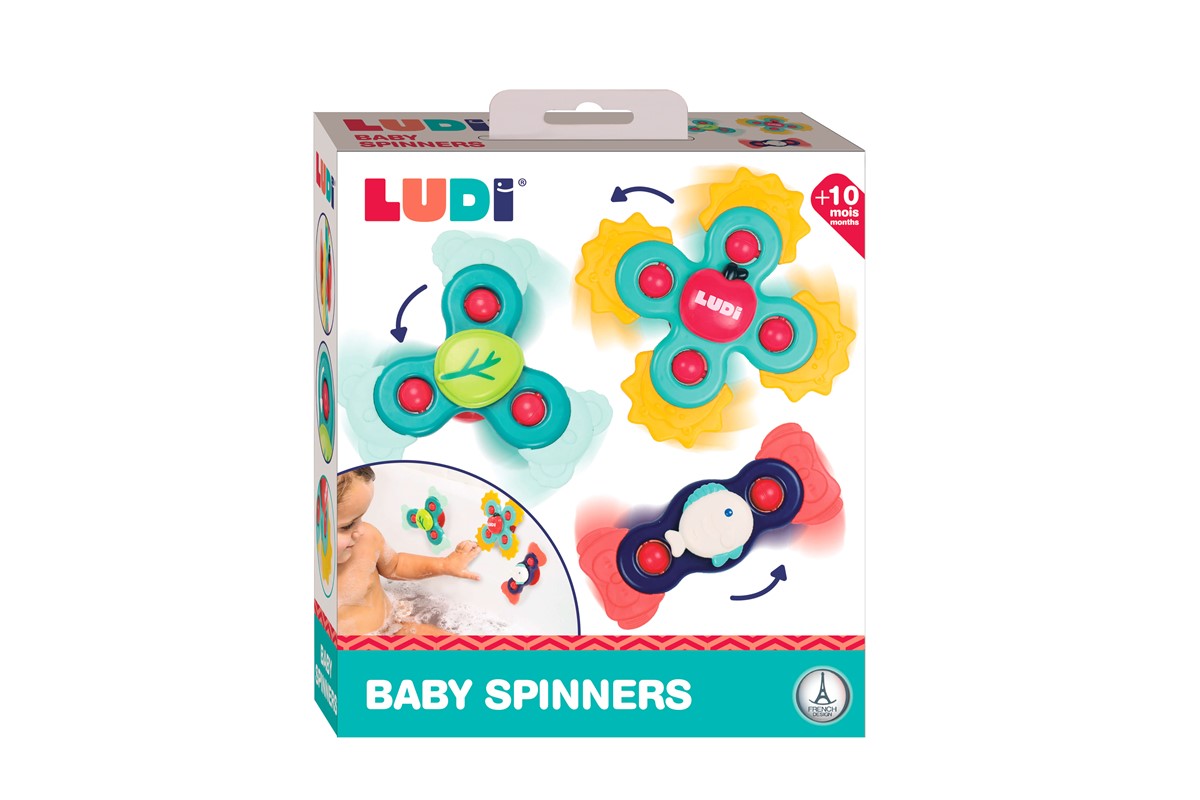 Conjunto 3 Baby Spinner Ludi