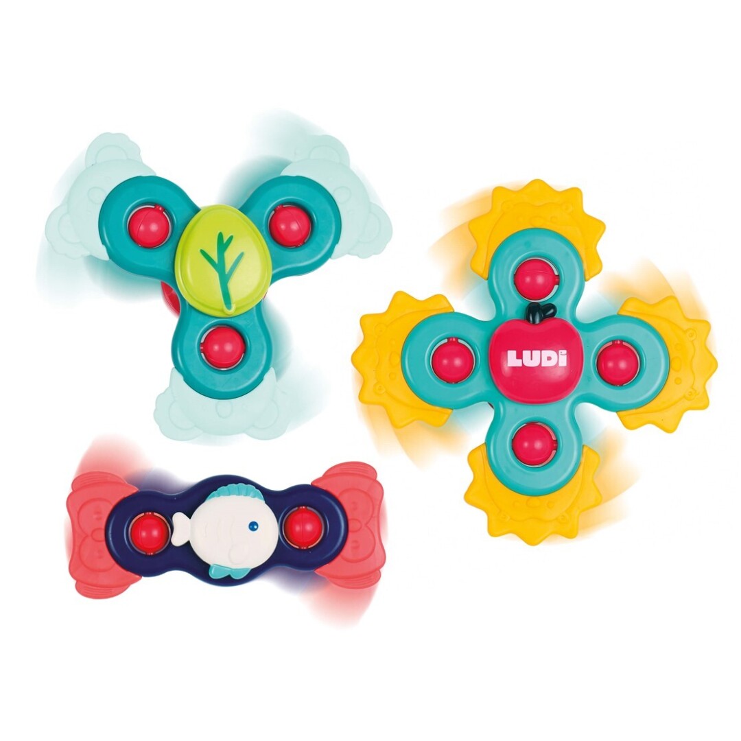 Conjunto 3 Baby Spinner Ludi