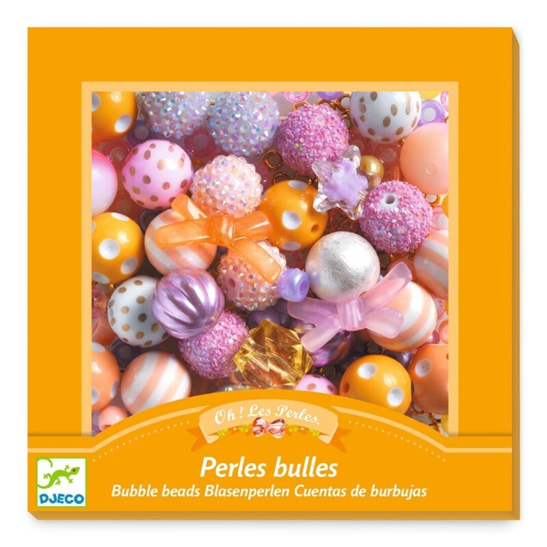 Perles Bulles: kit de collares (oro)