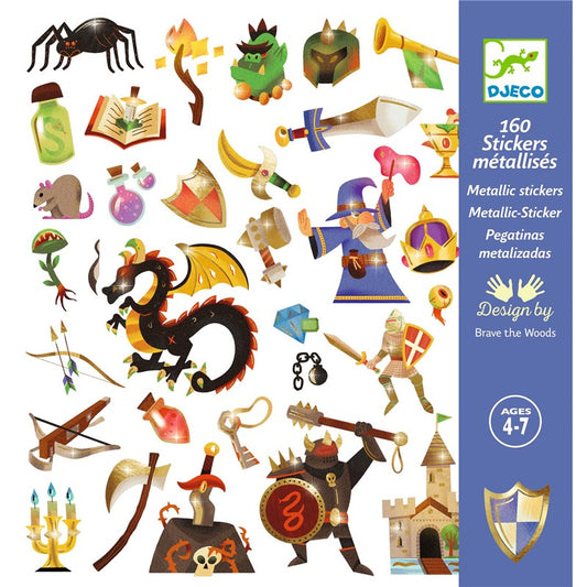 Pegatinas Fantasia Medieval