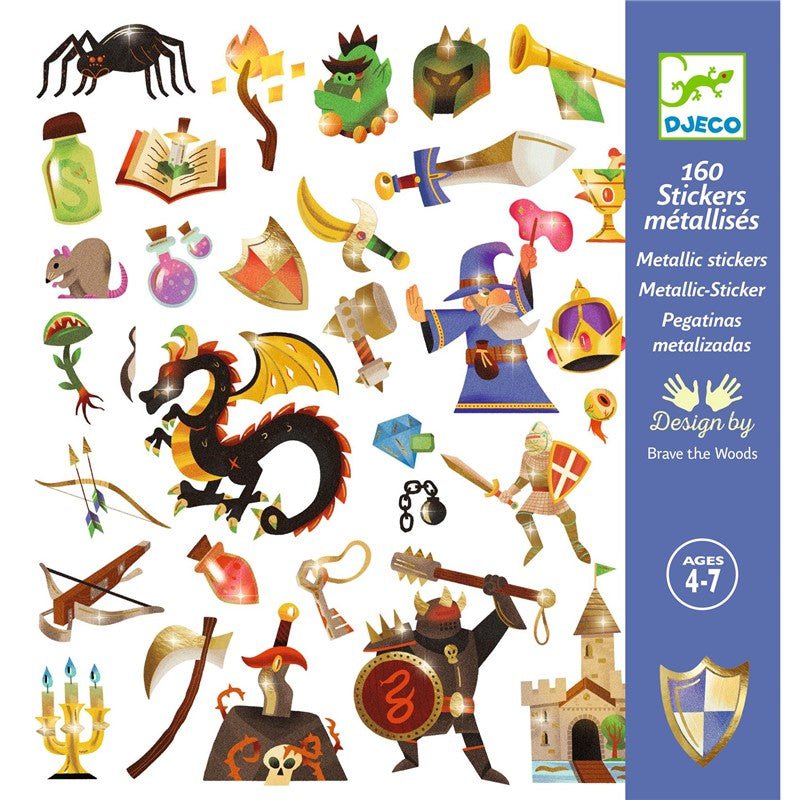 Pegatinas Fantasia Medieval