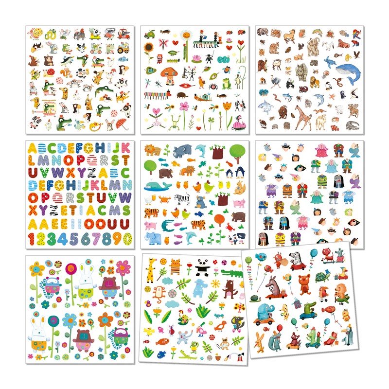 Pegatinas: 1000 stickers para peques