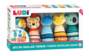 Juego de animales de tela Ludi