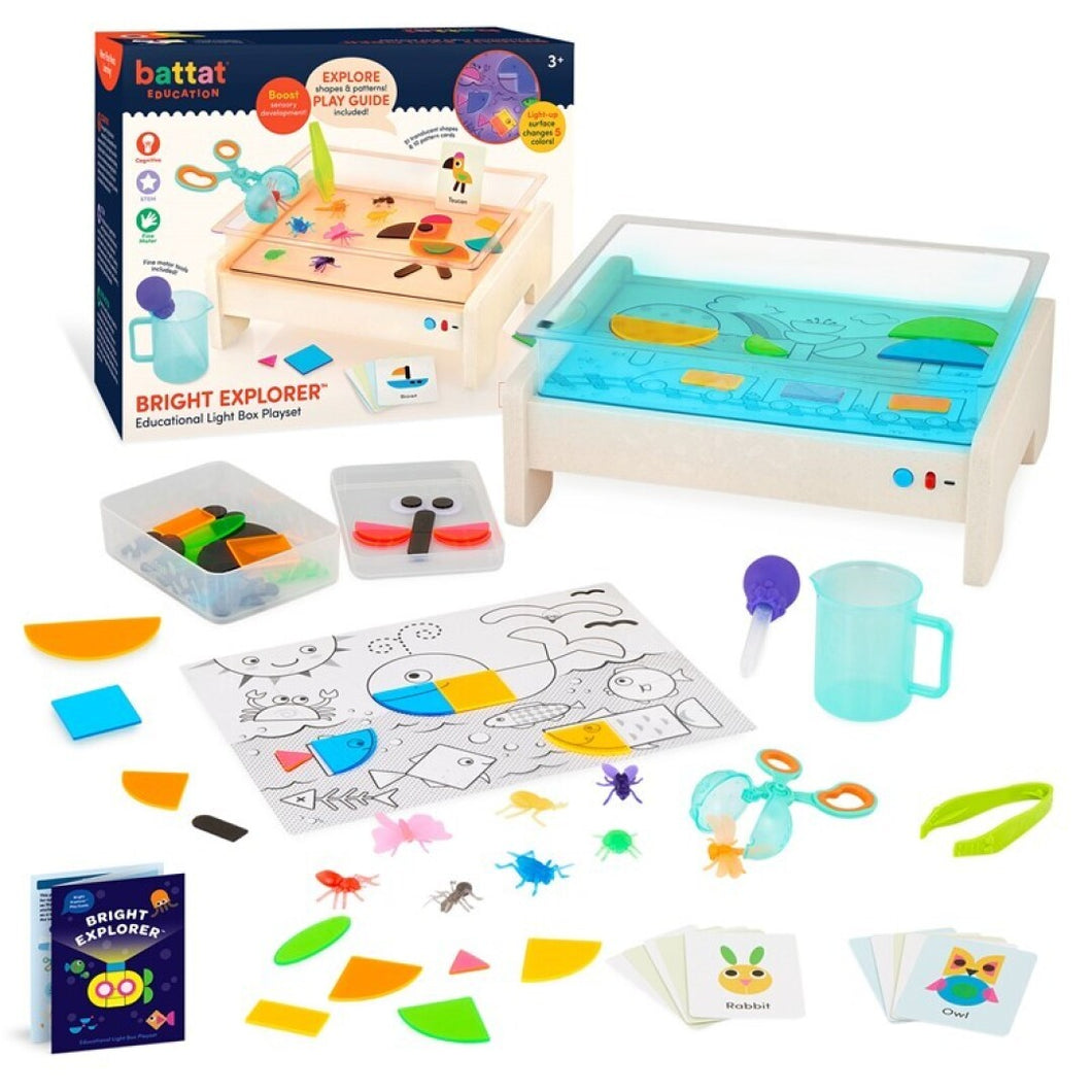 Mesa de luz con kit educativo