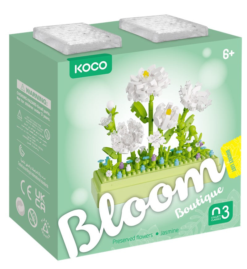 Flor fresca – Jazmín (285 piezas)